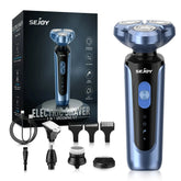 5 in 1 Electric Shaver for Men with Trimmer and Facial Care