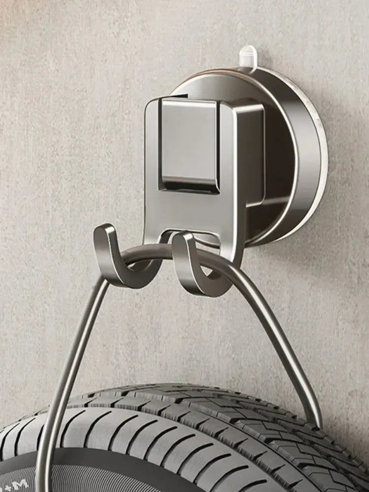 Suction Cup Hooks Strong Hold No Drill Bathroom Double Pack