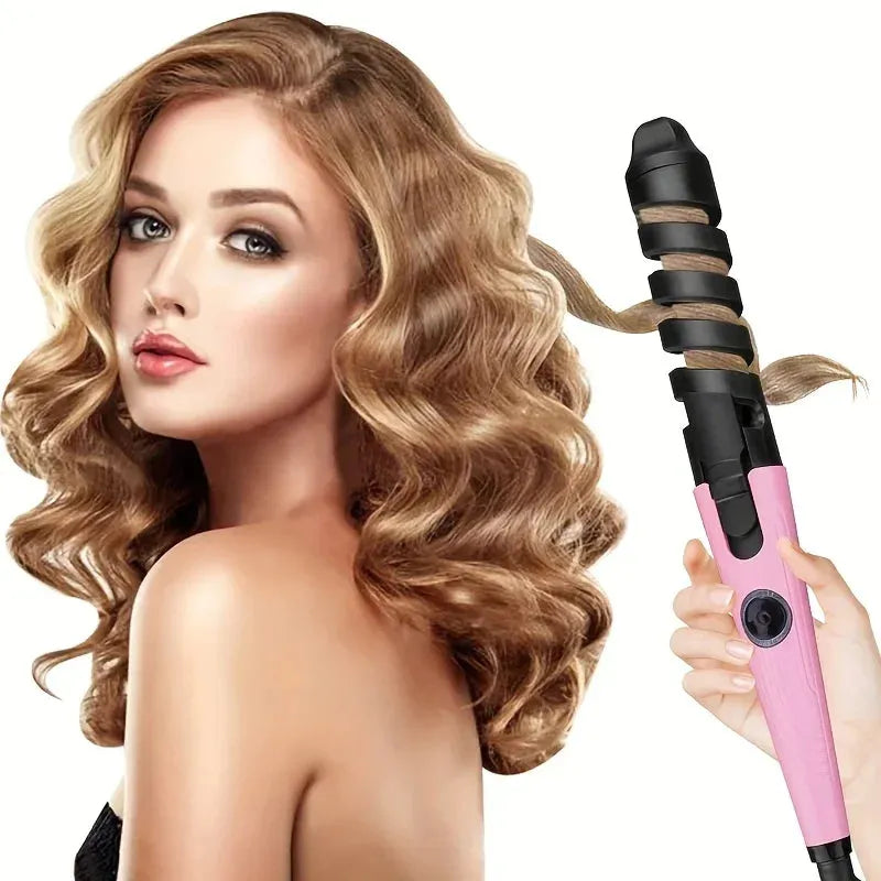 2 in 1 Hair Straightener with Ceramic Automatic Curling