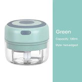 Electric Food Chopper Mini USB Garlic Cutter Portable