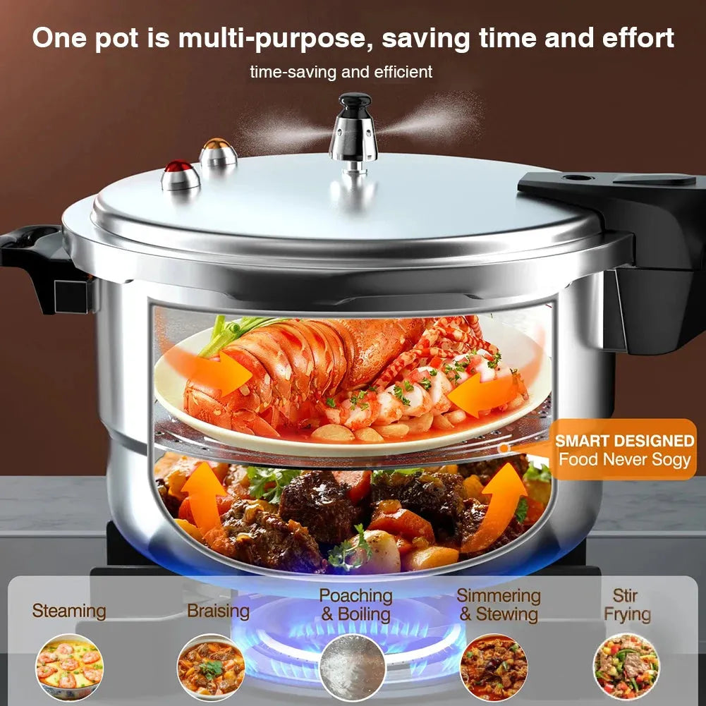 Pressure Cooker Aluminum Alloy Small Capacity Steaming Pot