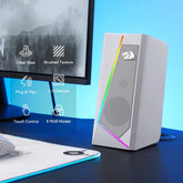 Redragon GS520 Speakers RGB Desktop Stereo 2.0 Channel