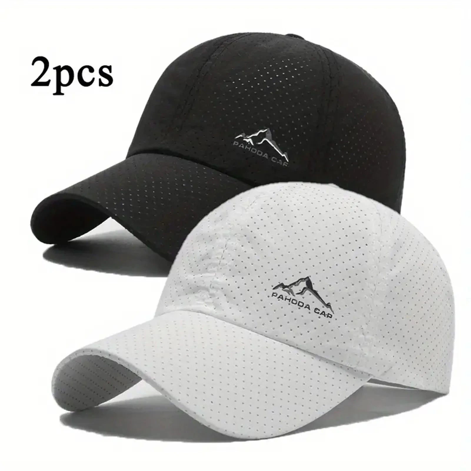 Unisex Quick Dry Breathable Caps for Outdoor Sports Set