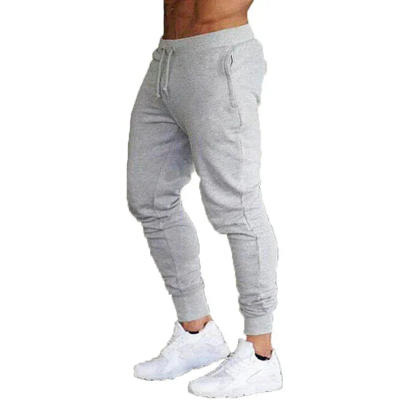 Printed Sports Pants with Breathable Elastic Waist