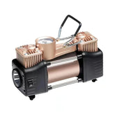Tire Inflator Heavy Duty 12V Dual Cylinder With LED Light