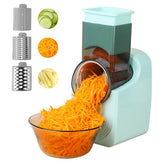 Electric Food Processor with Cheese Grater and Slicer