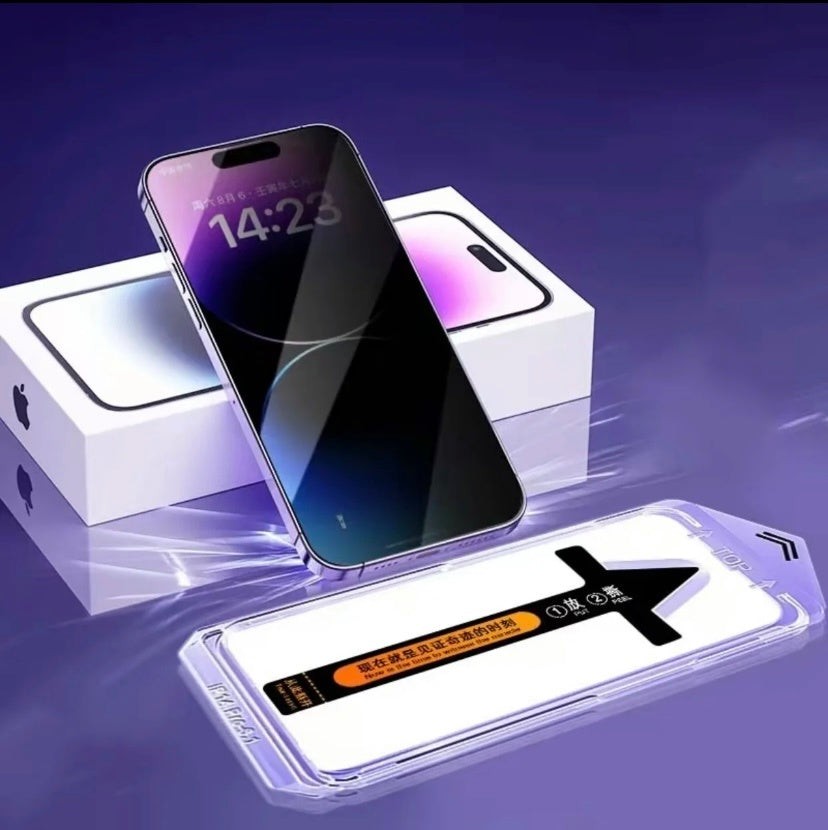 Screen Protector Matte Glass 2 Pack Anti Glare for Phone 15