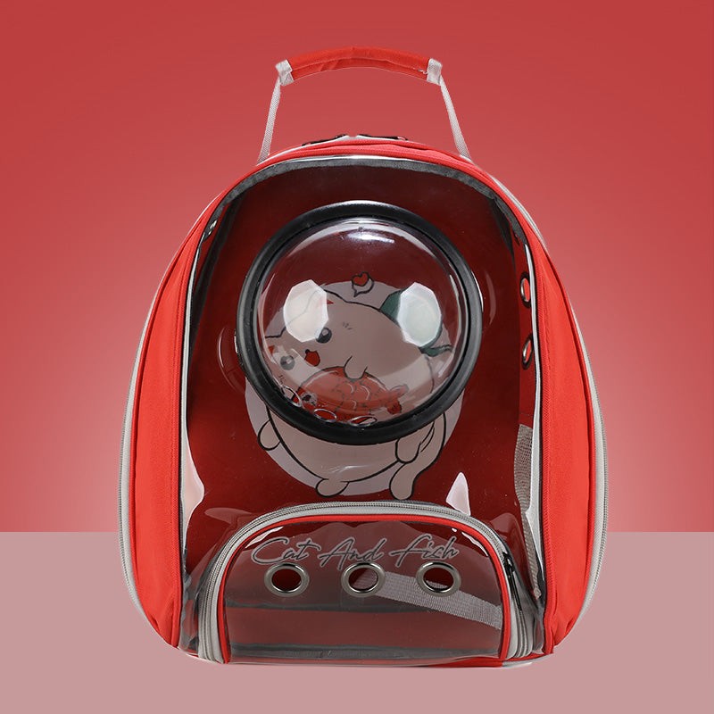 Transparent Cat Carrier Breathable Travel Bag