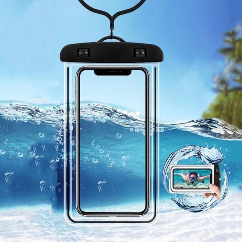 Waterproof Phone Pouch 2 Pack with IPX8 Touchscreen Bag