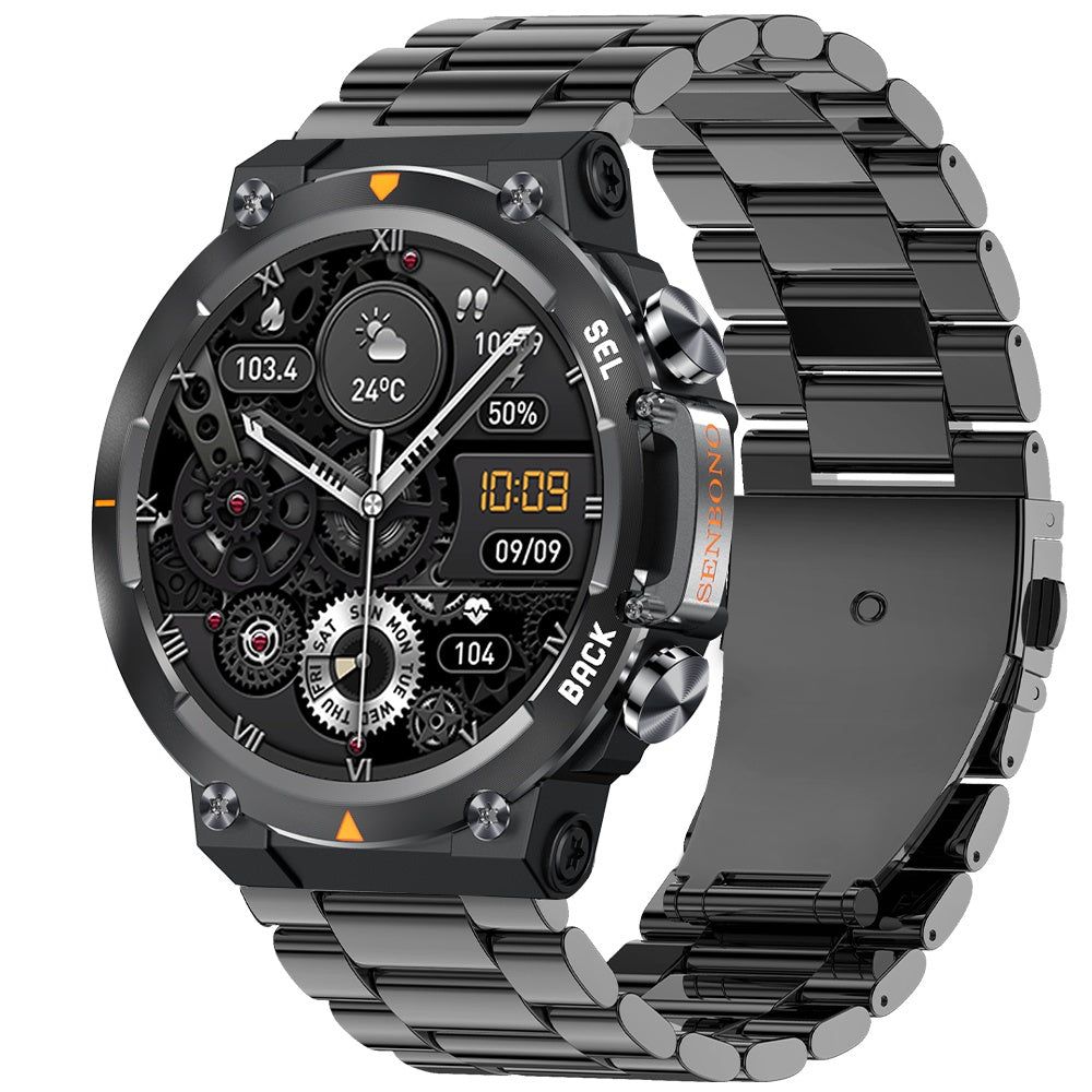 AMOLED Smart Watch For Men With Calls And Fitness Tracking
