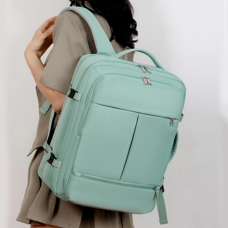 Waterproof Oxford Backpack with Laptop Compartment 15.6 Inch