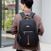 Men Laptop Backpack Large Capacity Travel USB Bag