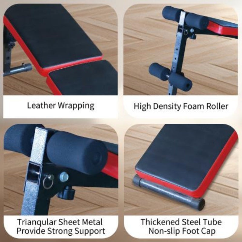 Adjustable Weight Bench Foldable Strength Training Utility