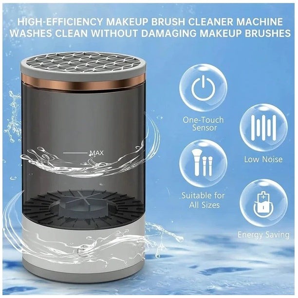 Electric Makeup Brush Cleaner Automatic USB Powered