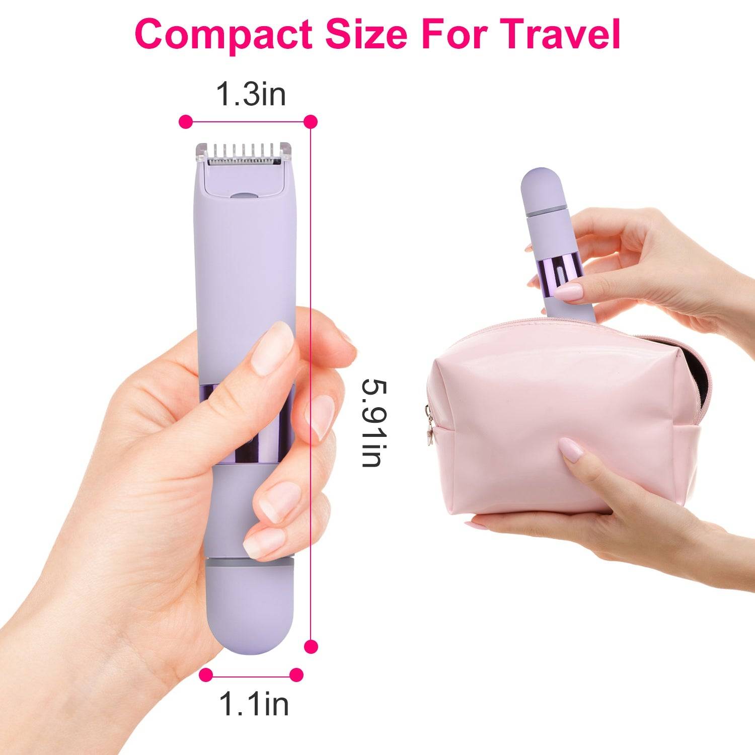 2 in 1 Women Hair Clipper Bikini Trimmer