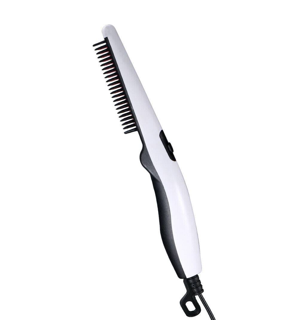 Mens Straightener Comb for Beard and Hair