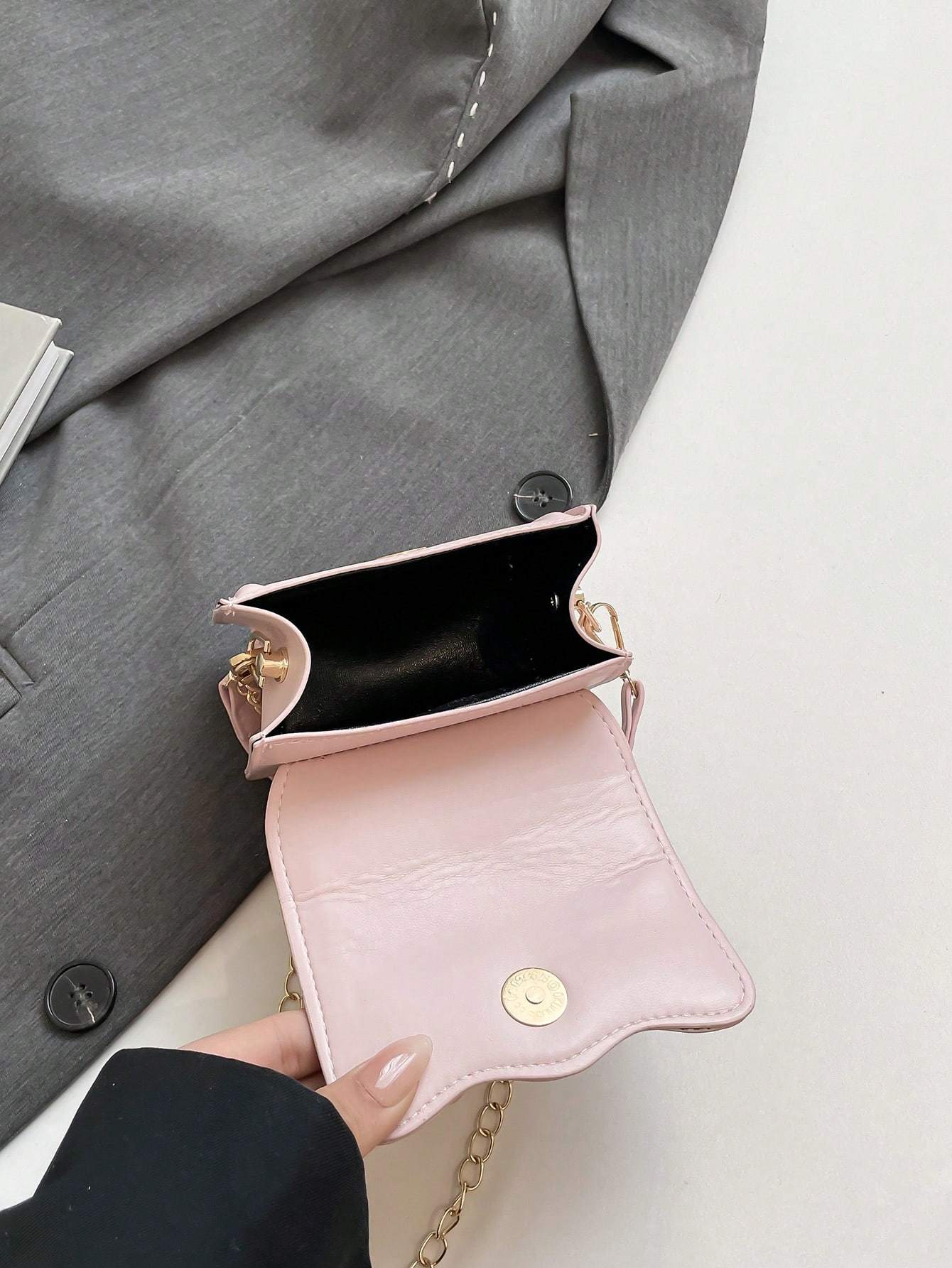 Mini Bag for Girls Bow Chain Crossbody Shoulder PurseMini Bag for Girls Bow Chain Crossbody Shoulder Purse