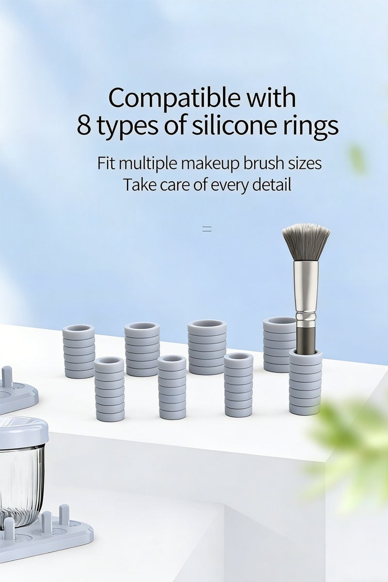 Electric Makeup Brush Cleaner Quick Wash and Dry