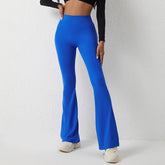 High Waisted Pants Hip Lifting Tight Fitness Wide Leg