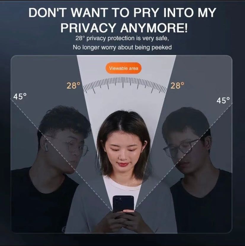 Screen Protector Matte Glass 2 Pack Anti Glare for Phone 15