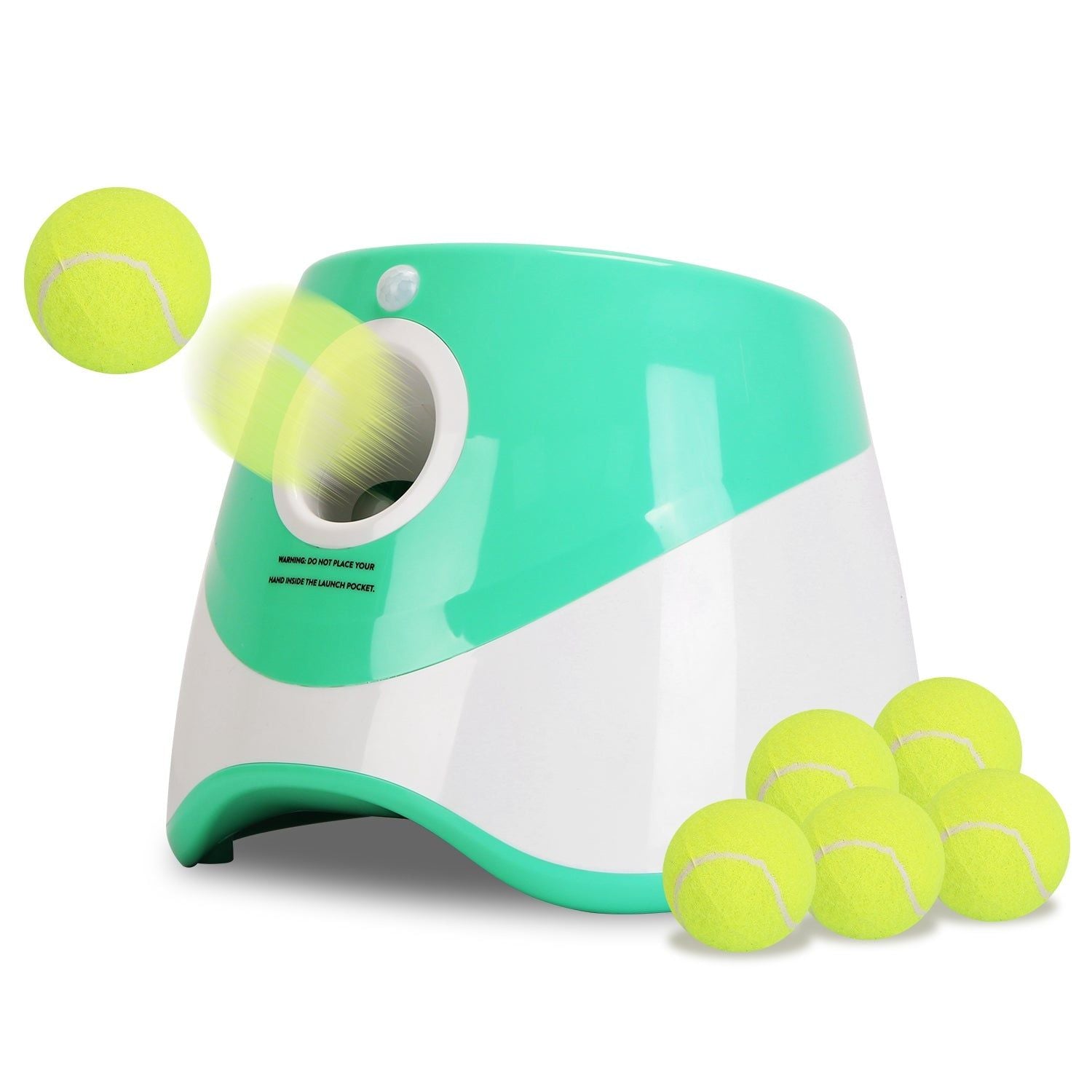 Automatic Dog Ball Launcher with 6 Balls