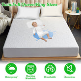 Waterproof Mattress Protector Full Size with Deep Pocket
