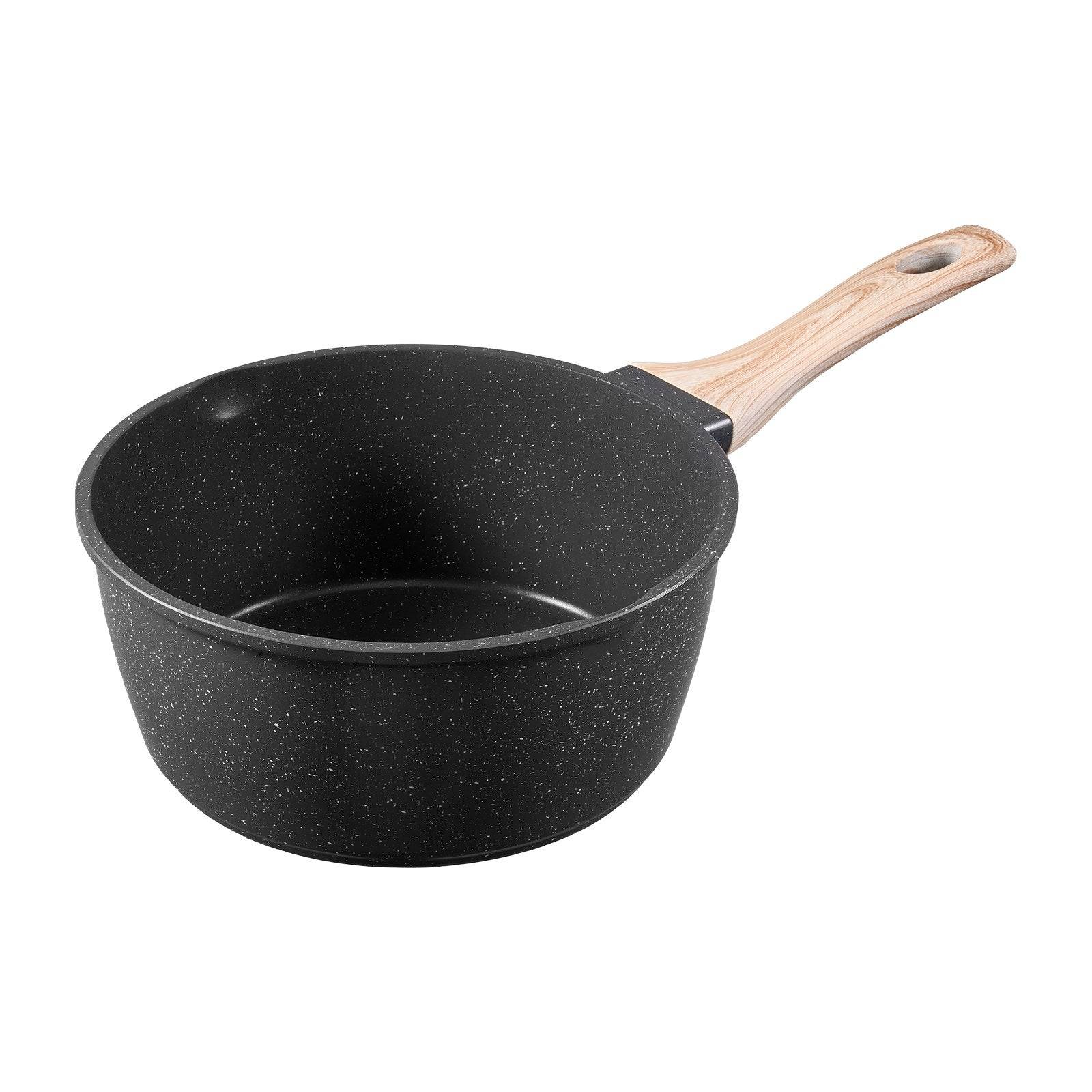 2.5 QT Nonstick Saucepan with Glass Lid