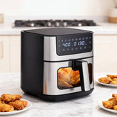 6.34L Air Fryer Oil Free With Window And Smart Modes