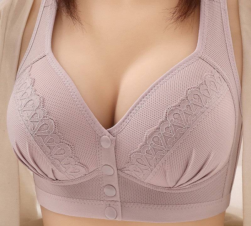 Front Open Bra Thin Vest Style Full Cup Comfort Fit