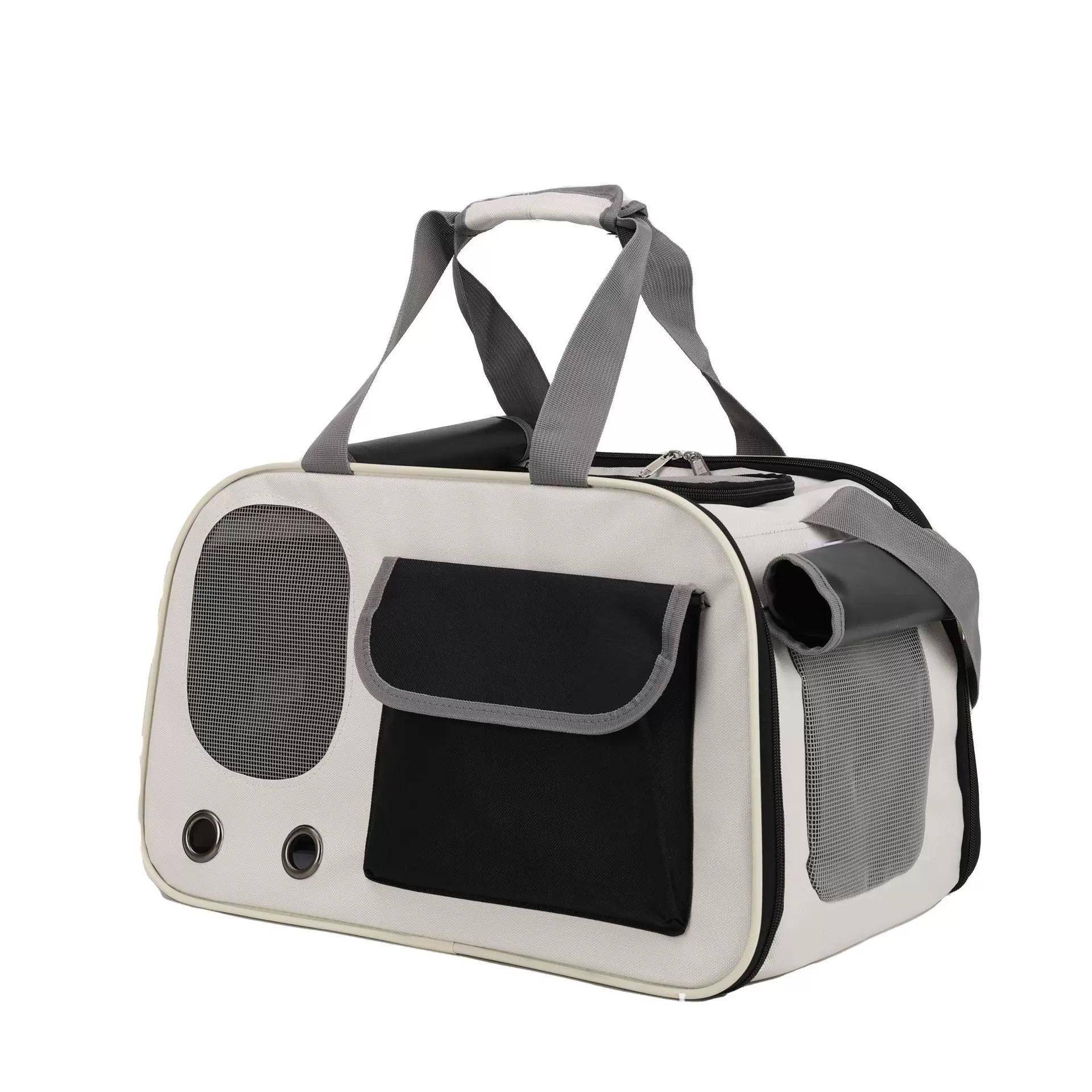 Breathable Cat Carrier Backpack with Mesh Windows