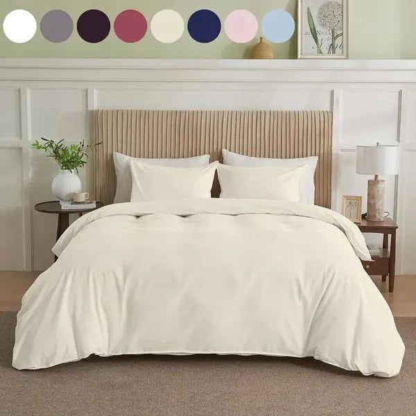 King Size Duvet Cover Clean Soft Bedding Design