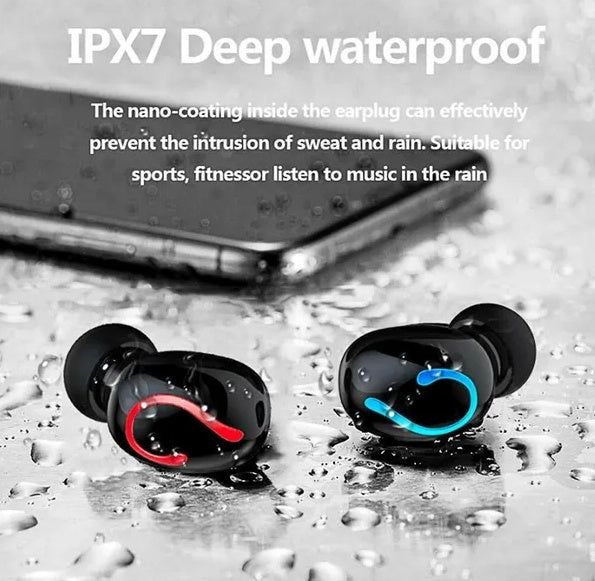 Headphones Bluetooth 5.1 TWS Mini In Ear Waterproof