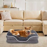 Orthopedic Dog Bed with Memory Foam Support