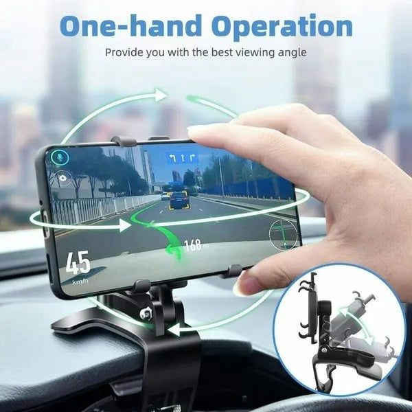 Universal Car Phone Holder Mount For 4 To 7 Inch Devices