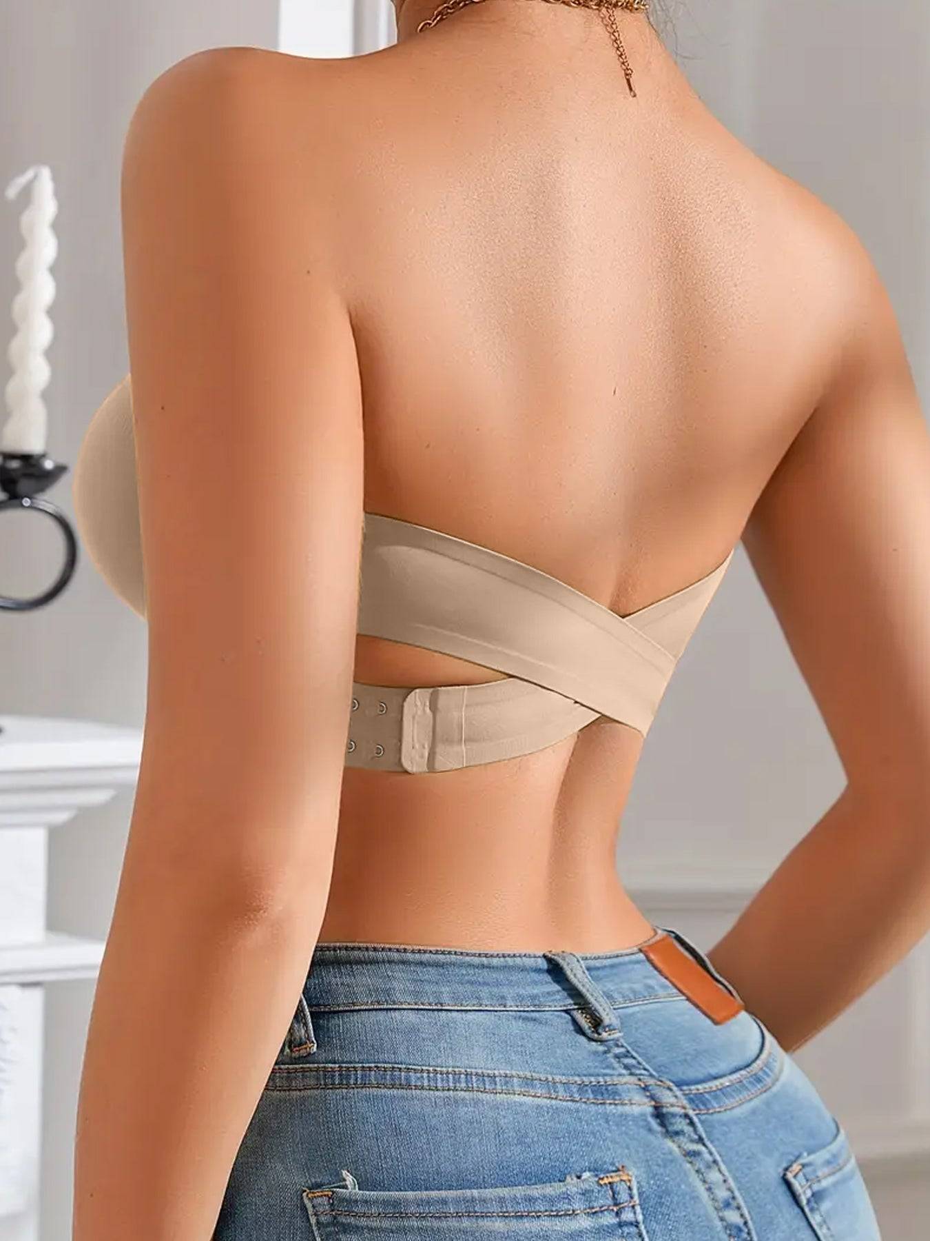 3PCS Wireless Seamless Push Up Bras Set