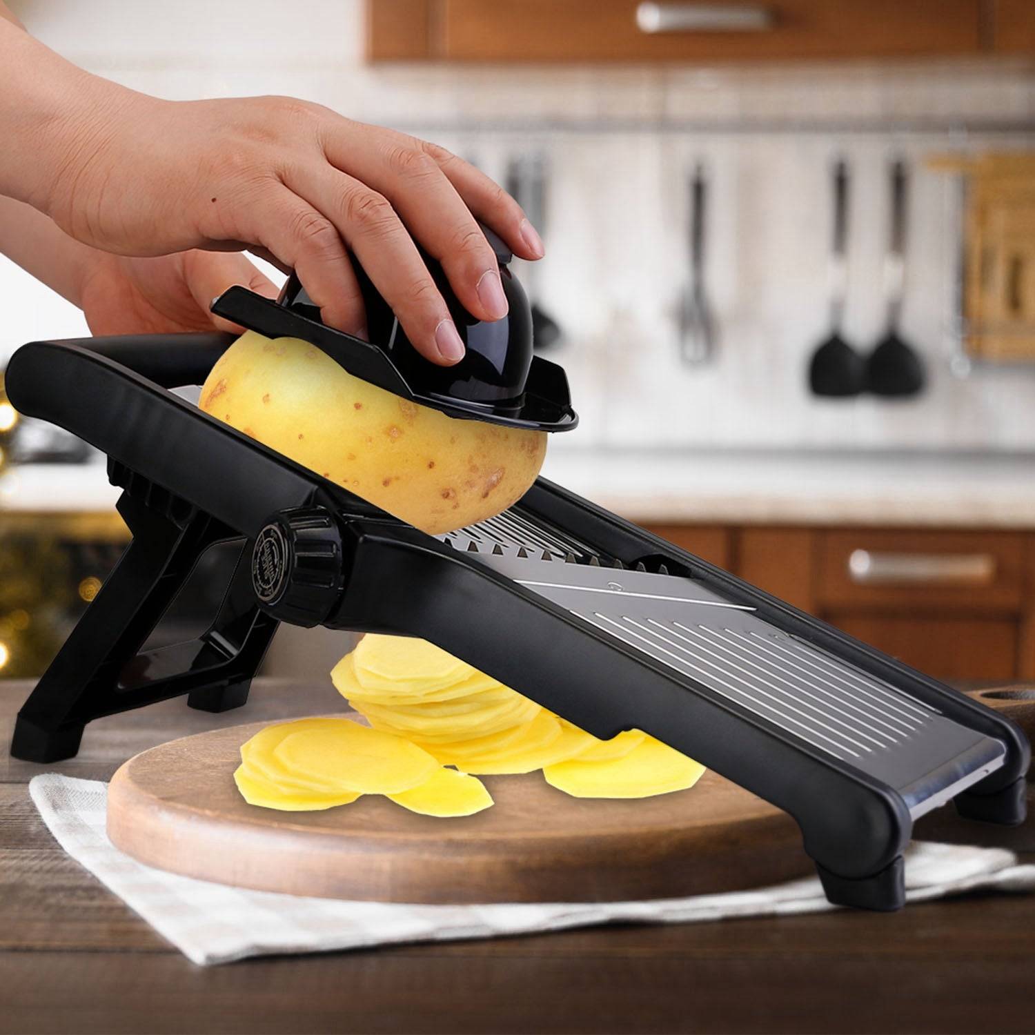 Adjustable Mandoline Food Slicer for Fruits and Vegetables