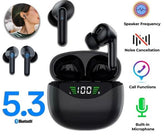 Bluetooth 5.3 Wireless Earbuds Noise Cancelling IPX8