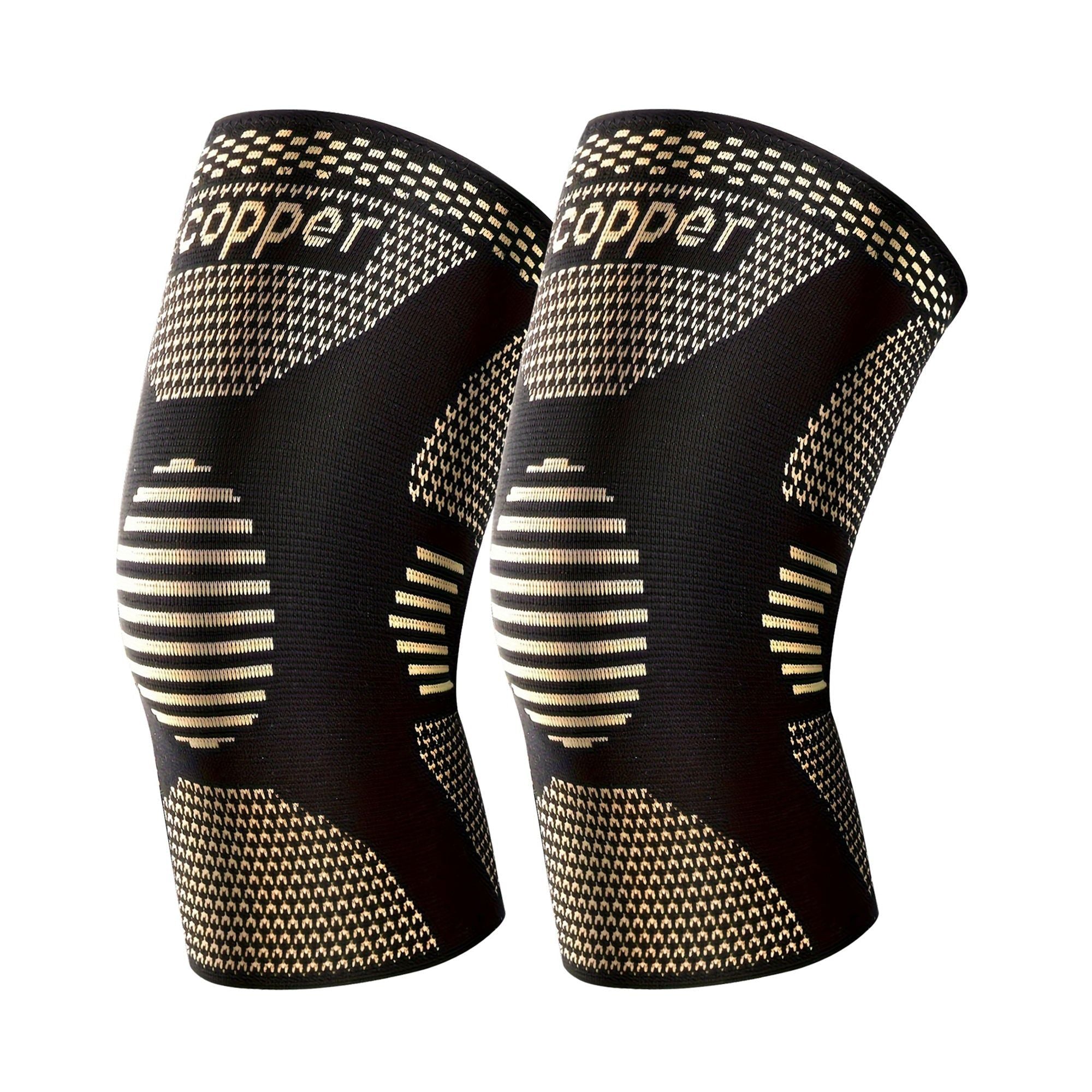 Compression Knee Pads for Running and Sports Support