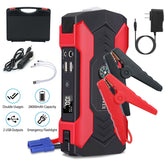 800A 28000mAh Car Jump Starter With LED And USB Power
