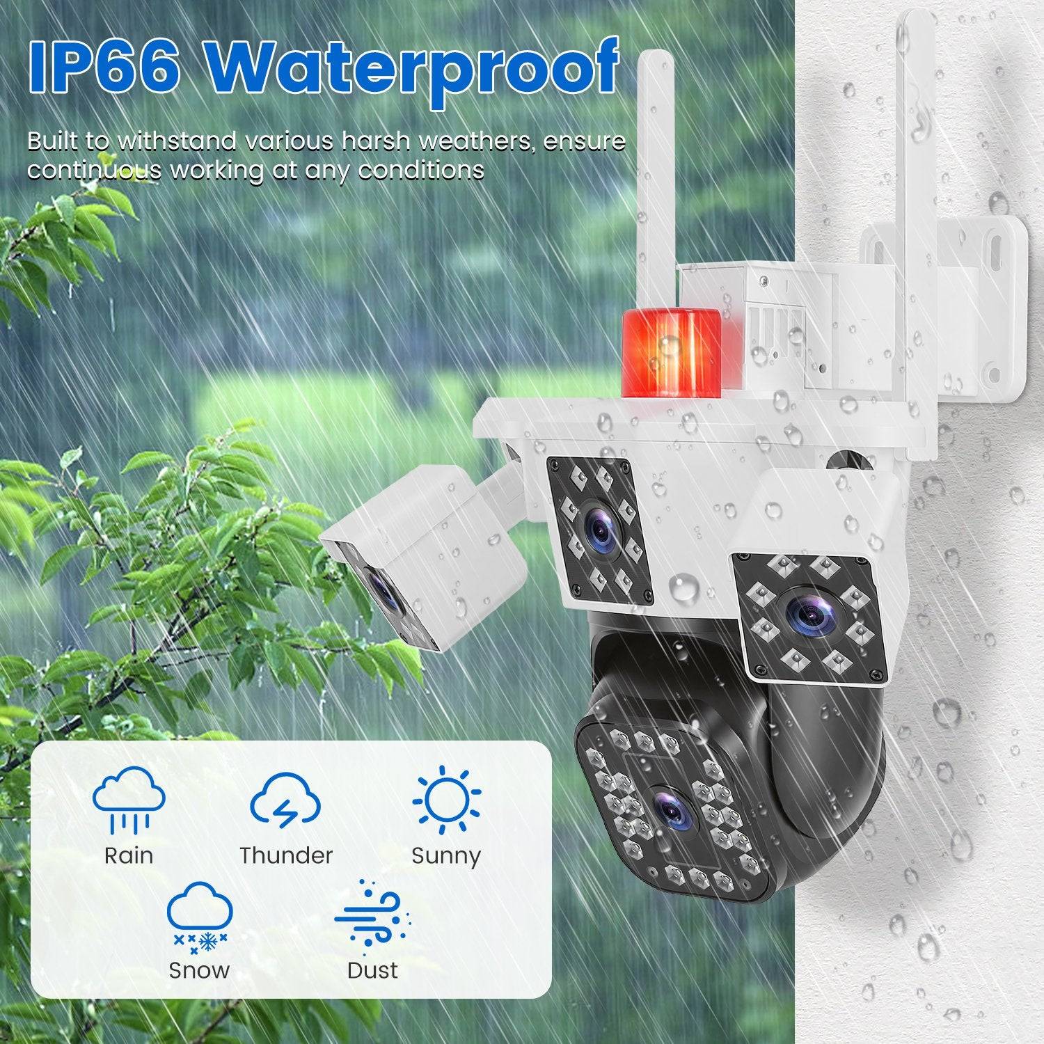 1080P Security Camera with Auto Tracking 360 View