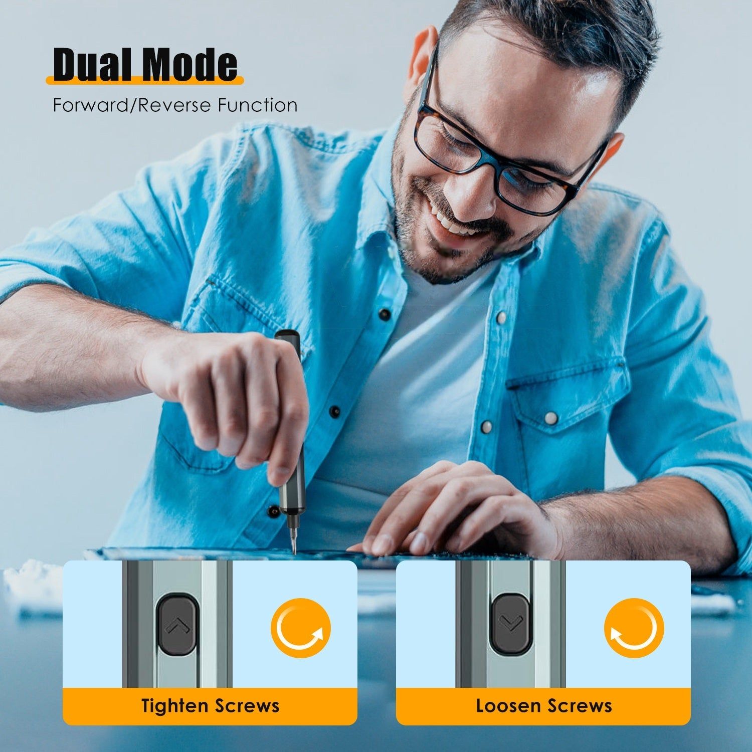 Electric Screwdriver 70 in 1 Precision Repair Tool Kit