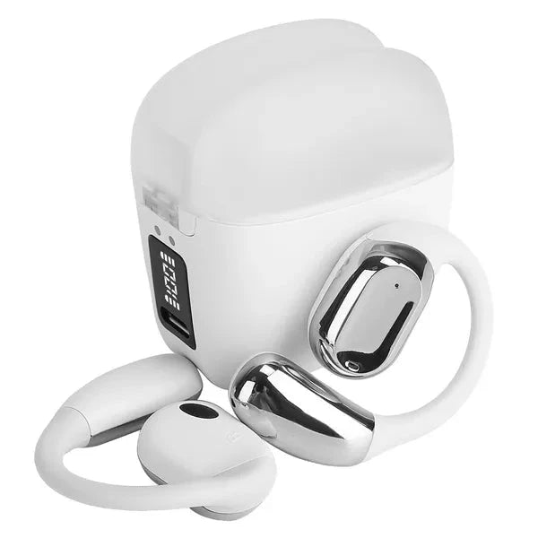 Bluetooth 5.4 Open Ear Earbuds With LED Display Case