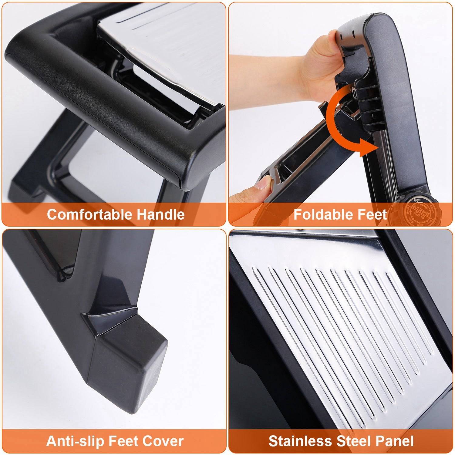 Adjustable Mandoline Food Slicer for Fruits and Vegetables