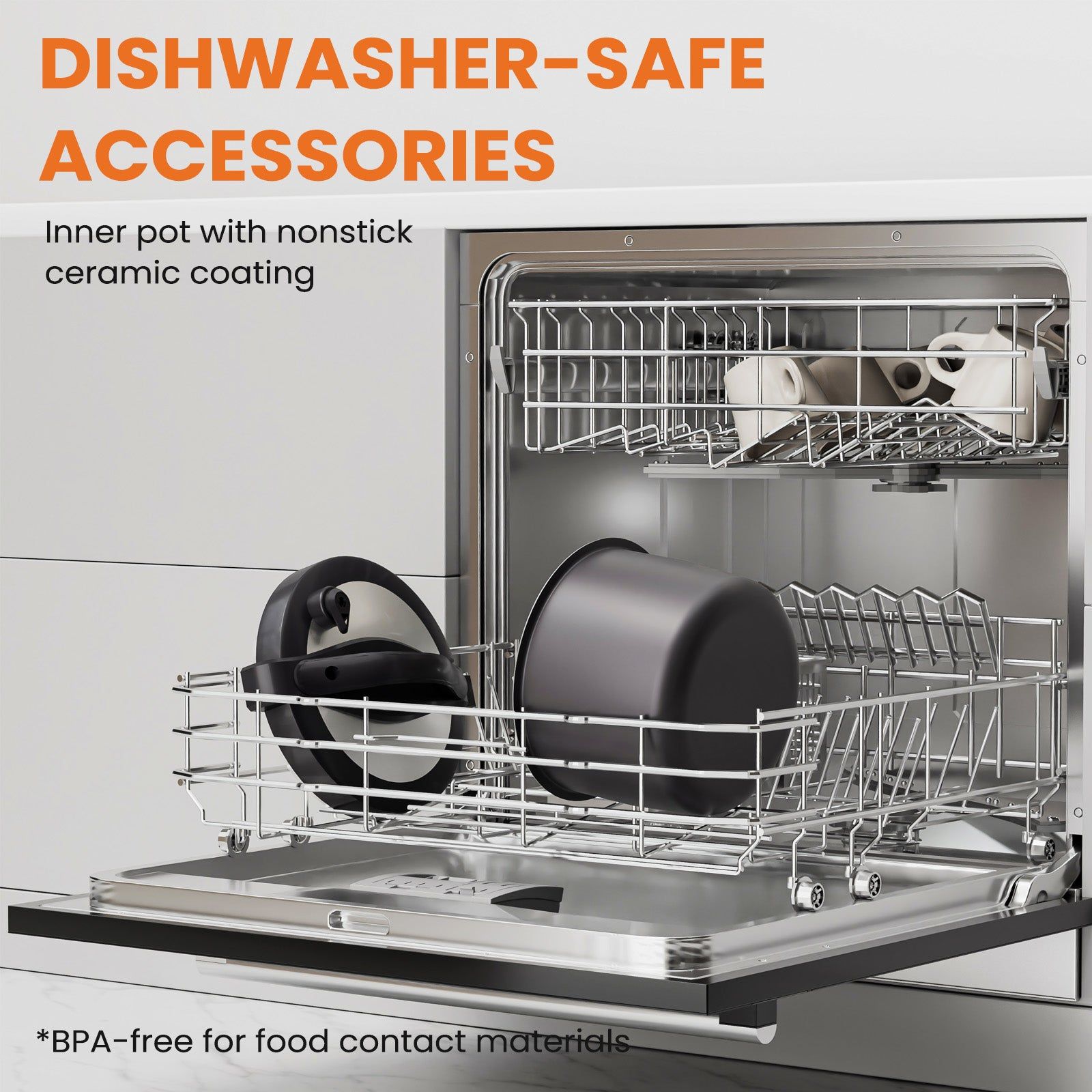 Electric Pressure Cooker 9 in 1 Stainless Steel Large