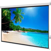 100 Inch Motorized Projector Screen with Remote Control