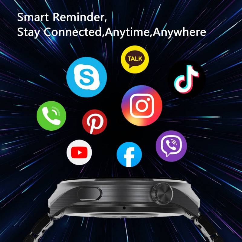 SENBONO V19 Smartwatch with Call & Heart Rate Monitor