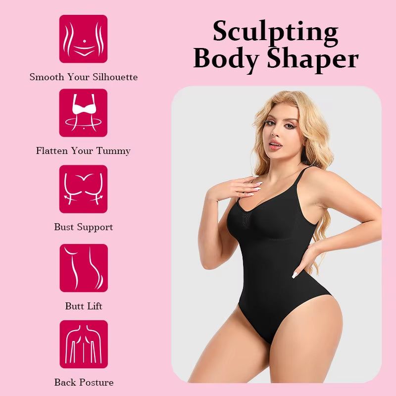 Seamless Boyshort Shapewear for Tummy Control