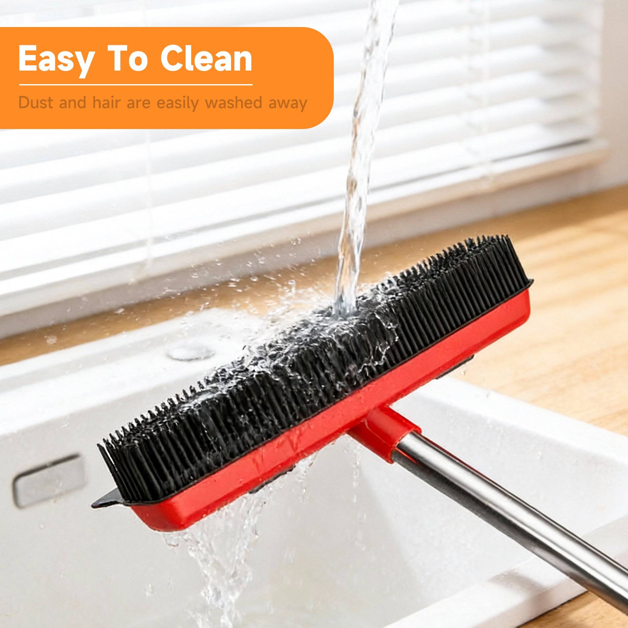 Pet Hair Remover Broom And Squeegee For Carpets