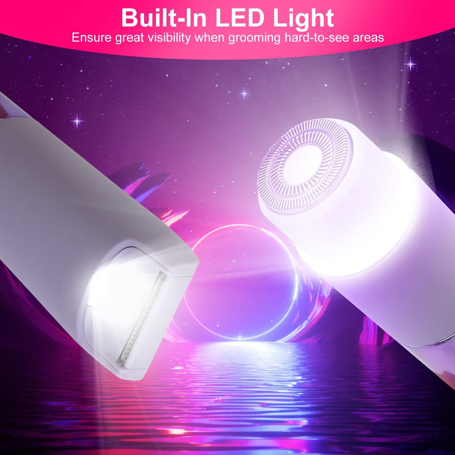 2 in 1 Women Hair Clipper Bikini Trimmer