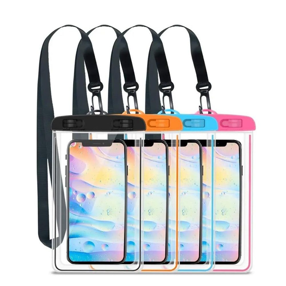 Waterproof Phone Pouch 2 Pack with IPX8 Touchscreen Bag